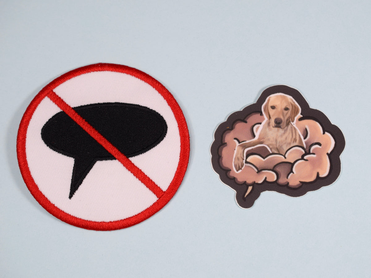 My Brain and My Service Dog klistermærke