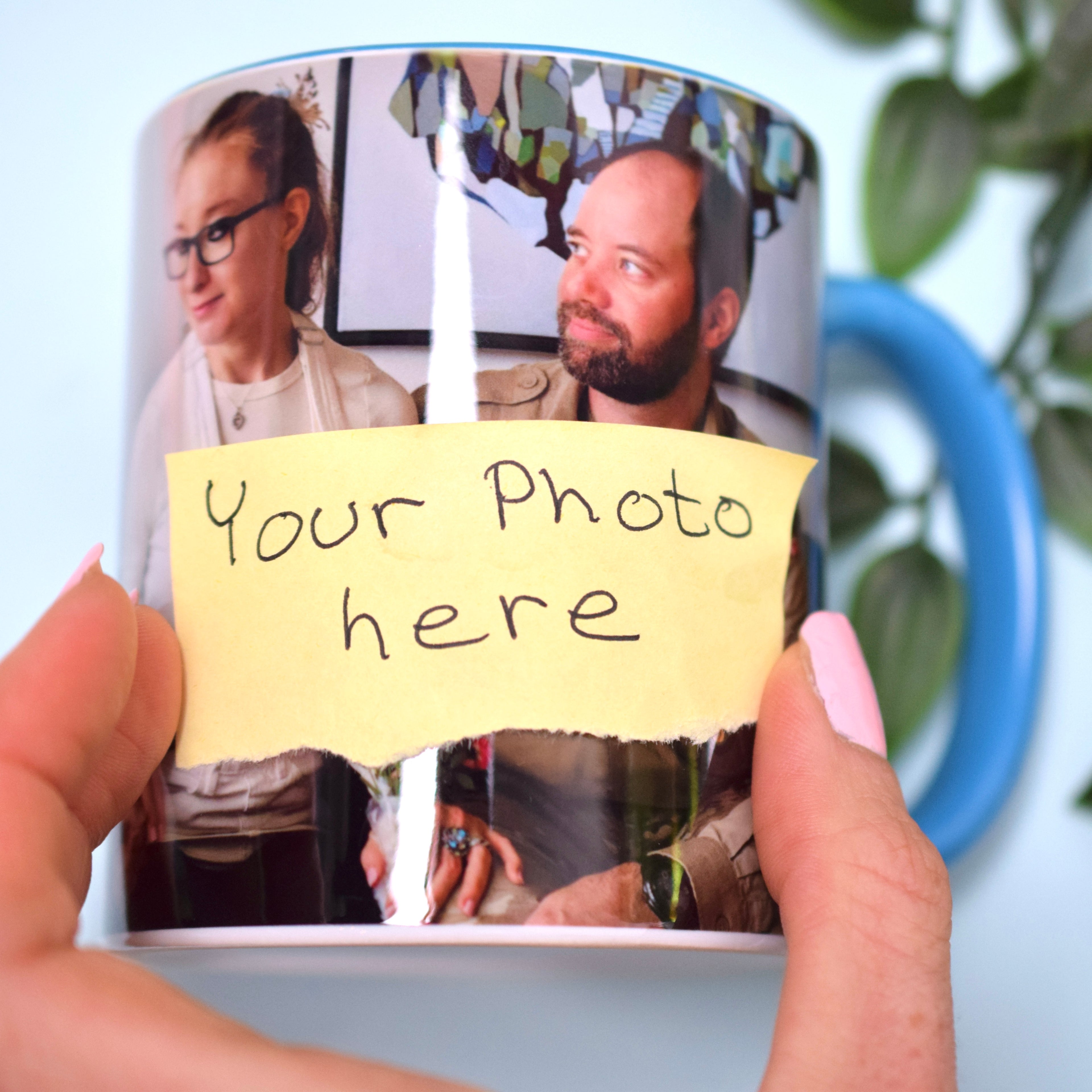 Dit billede på din kaffe